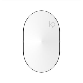 Espelho Decorativo Adnet Oval + Acessório Para Instalação